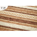 Tela Shinning Chenille a rayas para muebles (FTH31416)